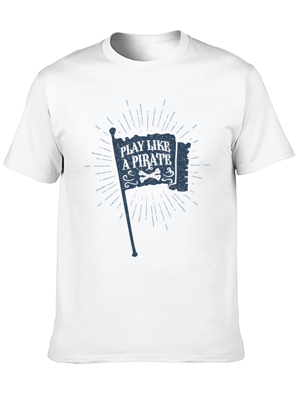 Play Like a Pirate Black T-Shirt