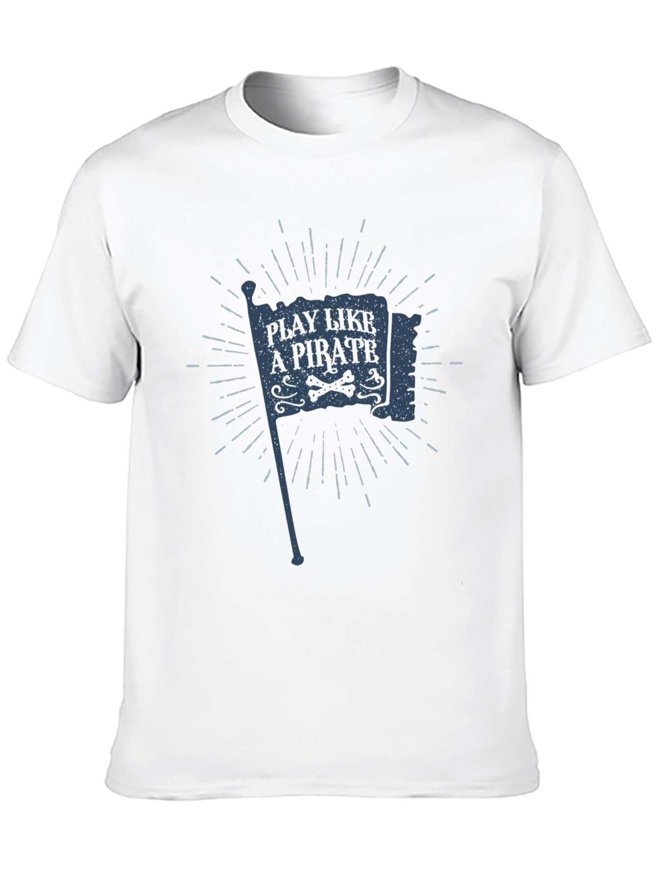 Play Like a Pirate Black T-Shirt
