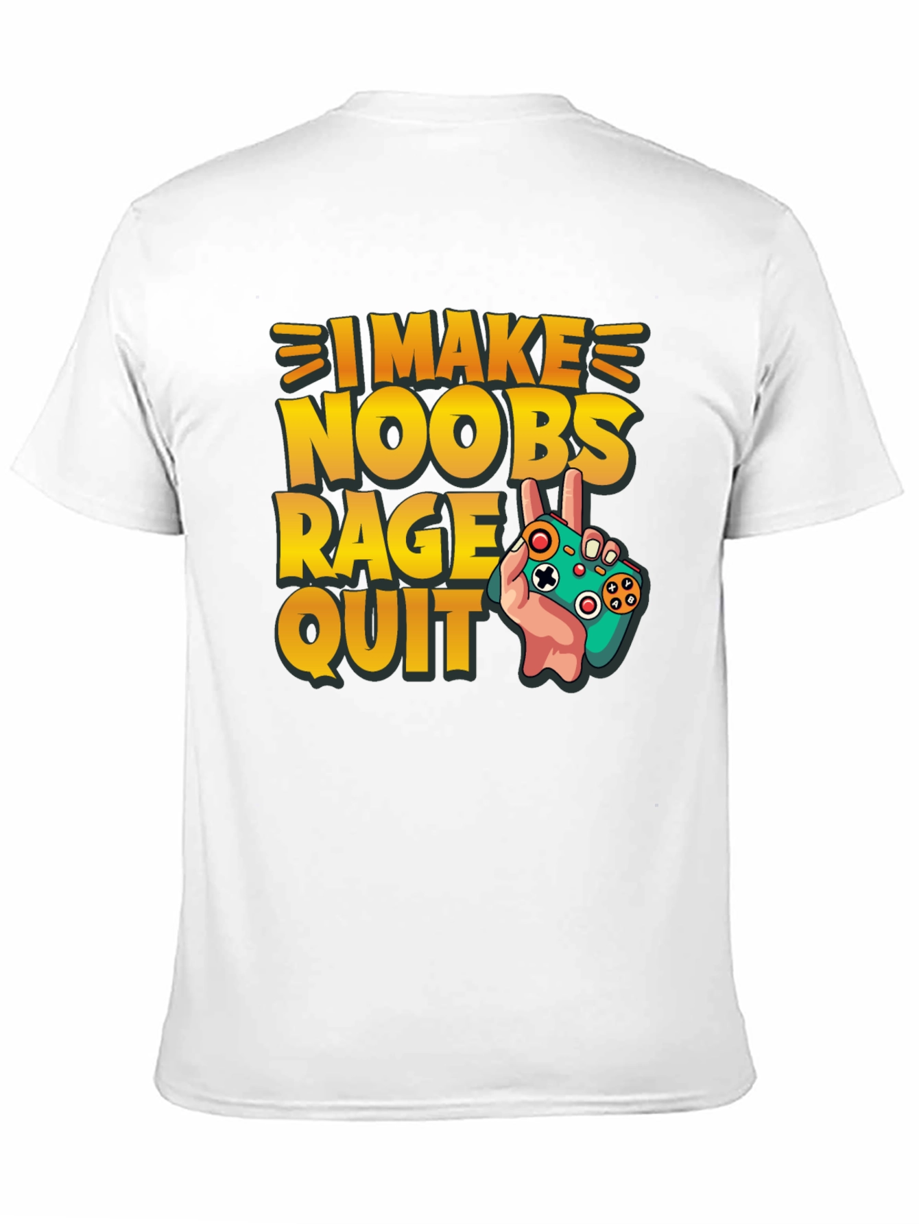 Gamer T-Shirt - I Make Noobs Rage Quit Funny Tee