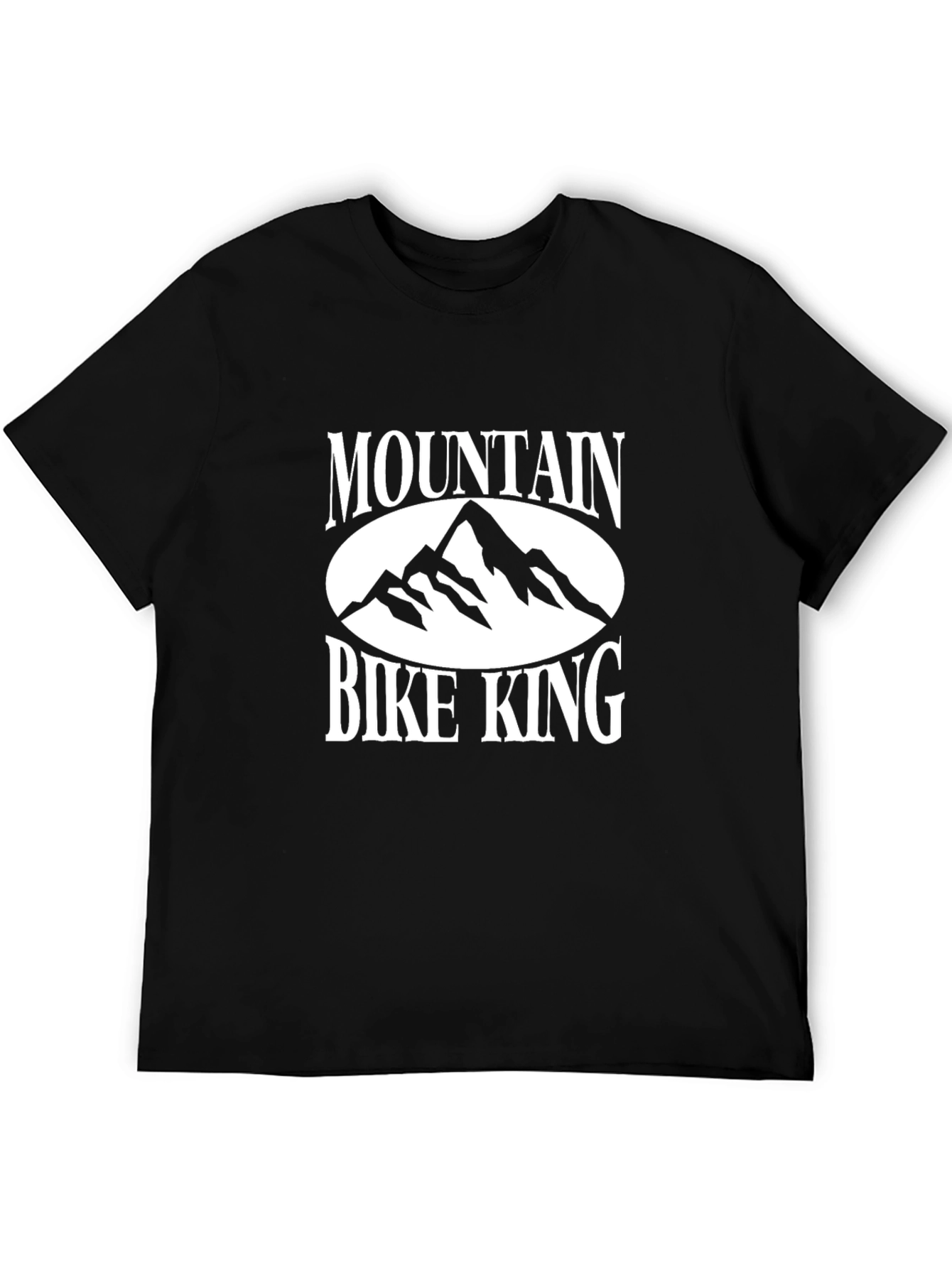 Mountain Bike King Graphic Tee - Black