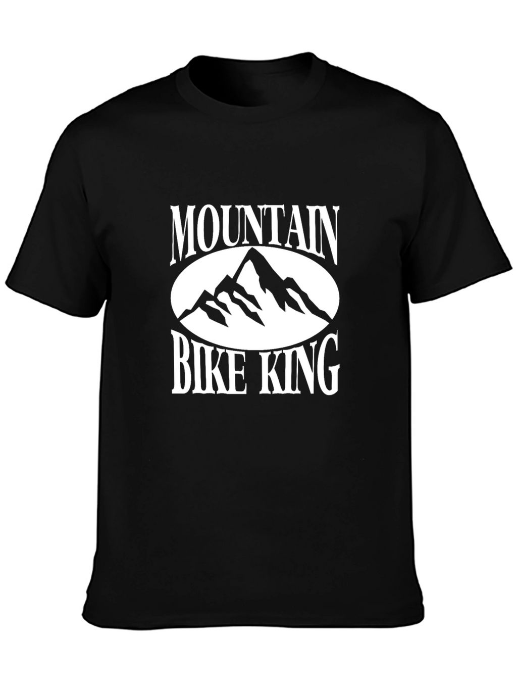 Mountain Bike King Graphic Tee - Black