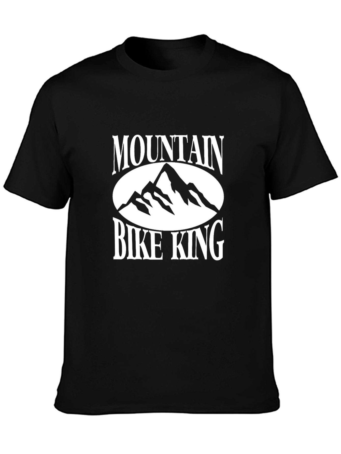 Mountain Bike King Graphic Tee - Black