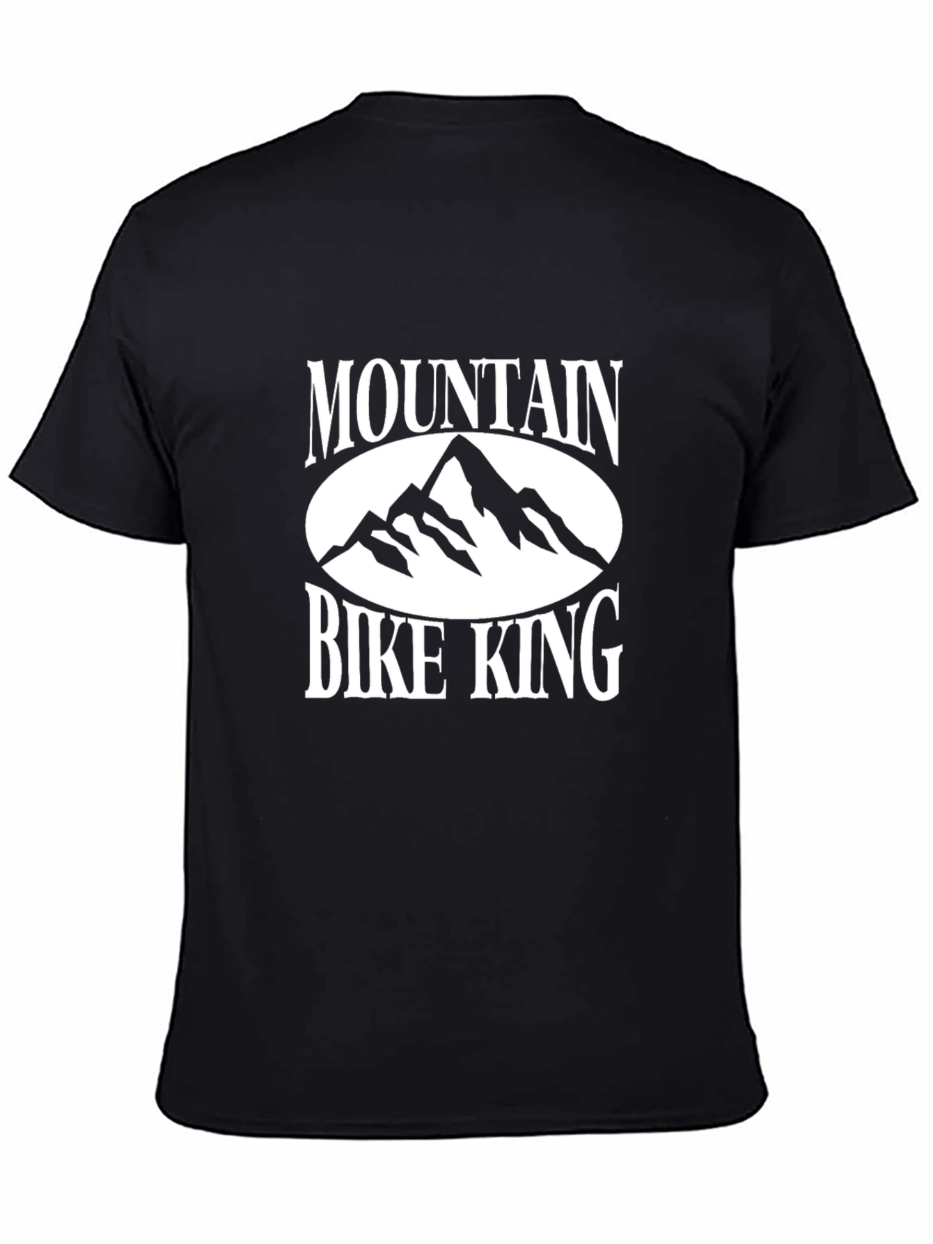 Mountain Bike King Graphic Tee - Black