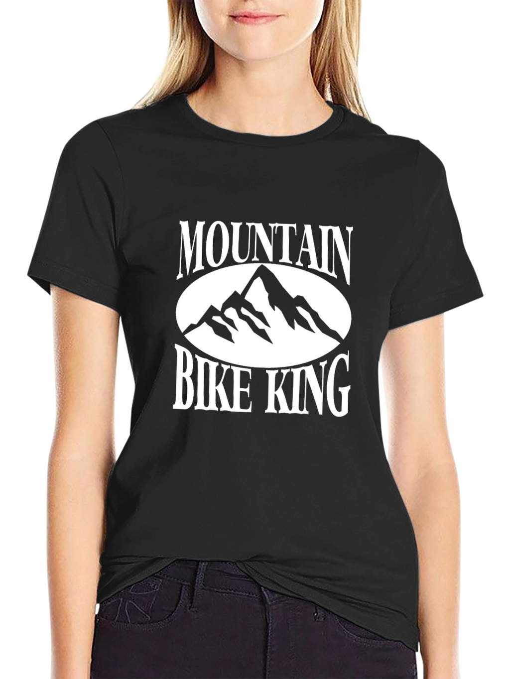 Mountain Bike King Graphic Tee - Black