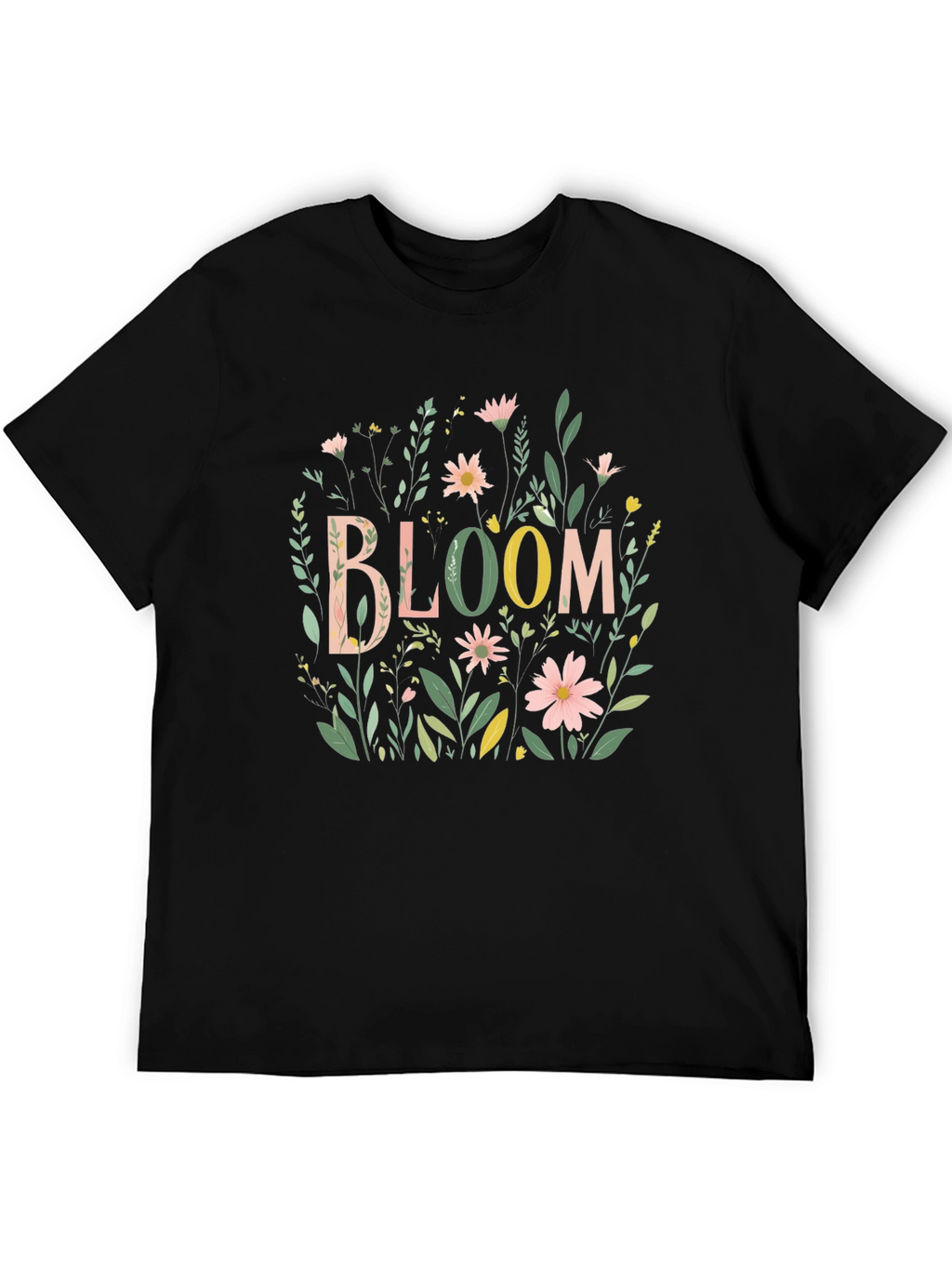 Bloom Graphic T-Shirt - Floral Design