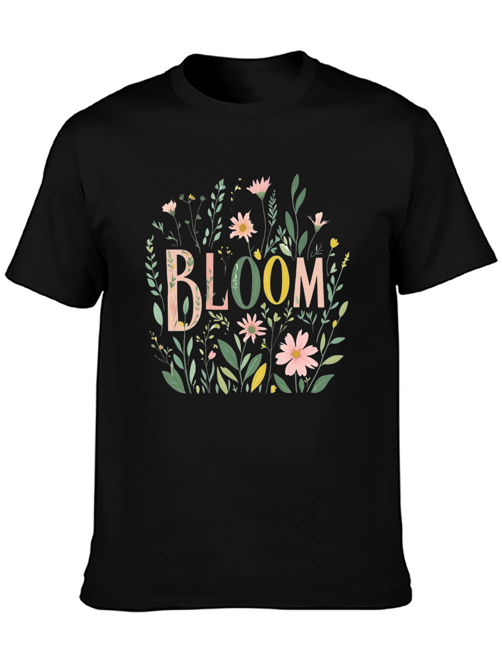 Bloom Graphic T-Shirt - Floral Design