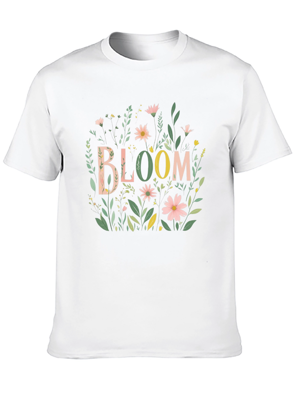 Bloom Graphic T-Shirt - Floral Design