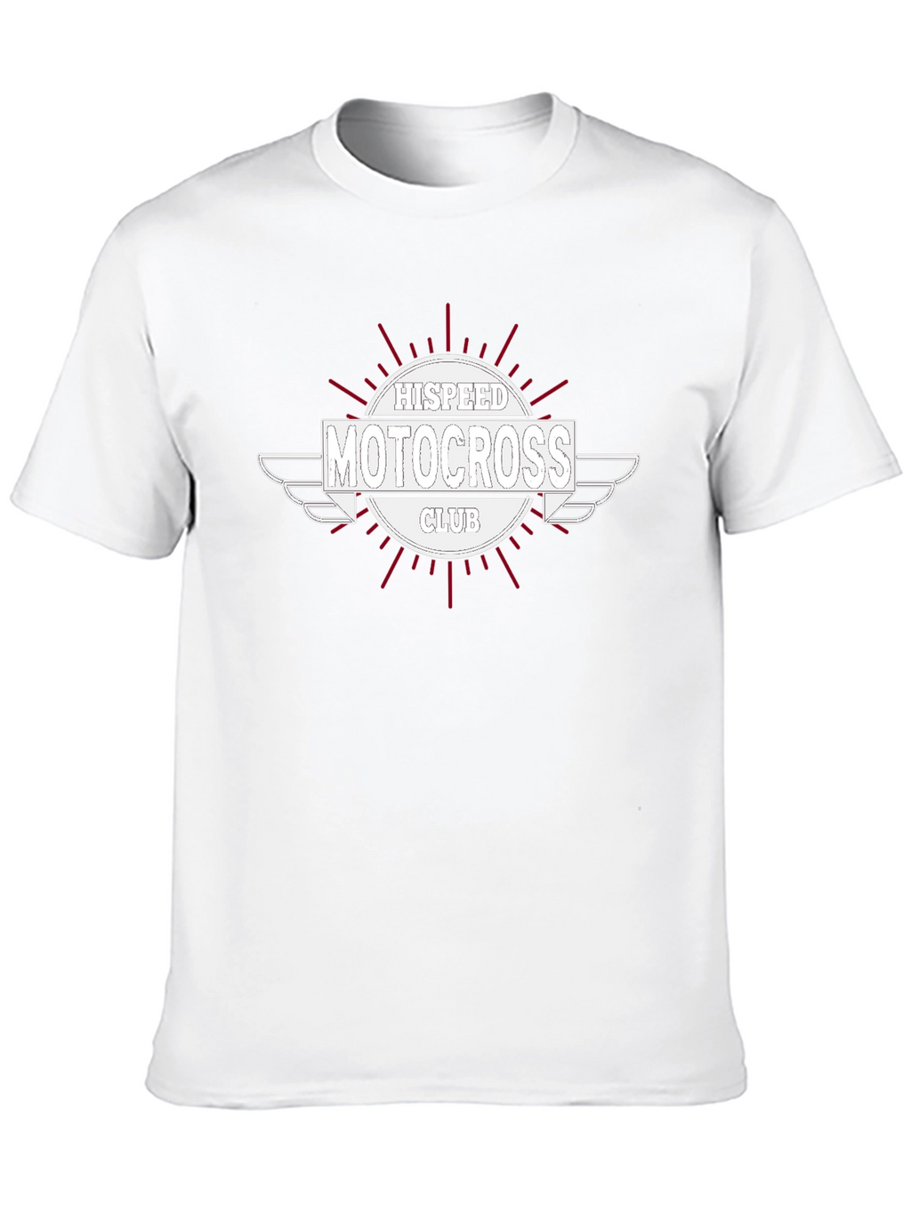 HISPEED Motocross Club Black T-Shirt