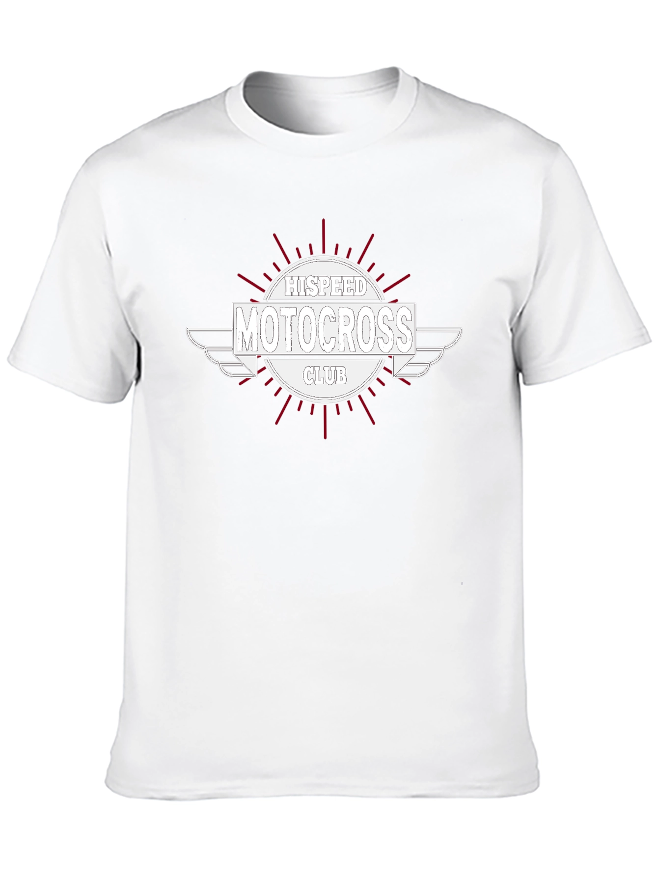 HISPEED Motocross Club Black T-Shirt
