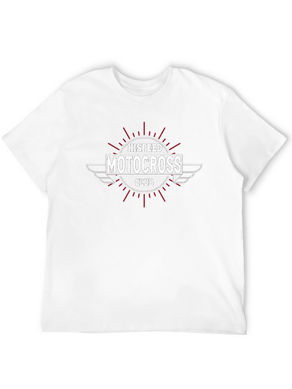 HISPEED Motocross Club Black T-Shirt