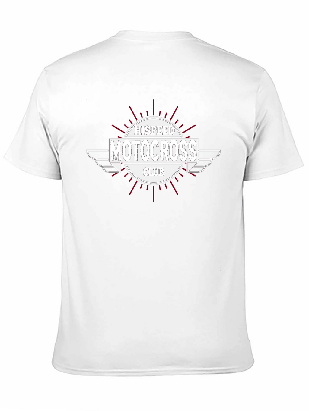 HISPEED Motocross Club Black T-Shirt