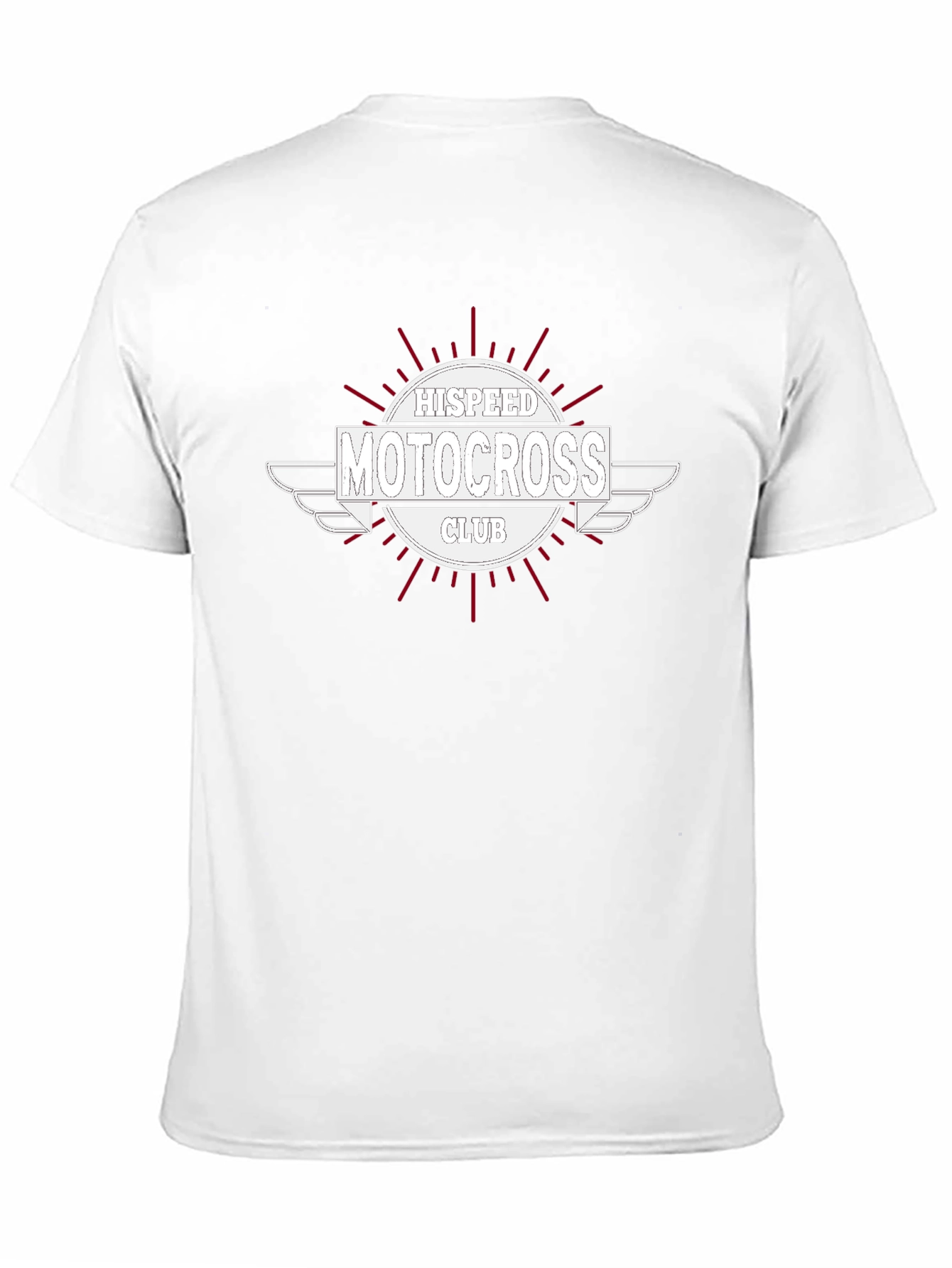 HISPEED Motocross Club Black T-Shirt