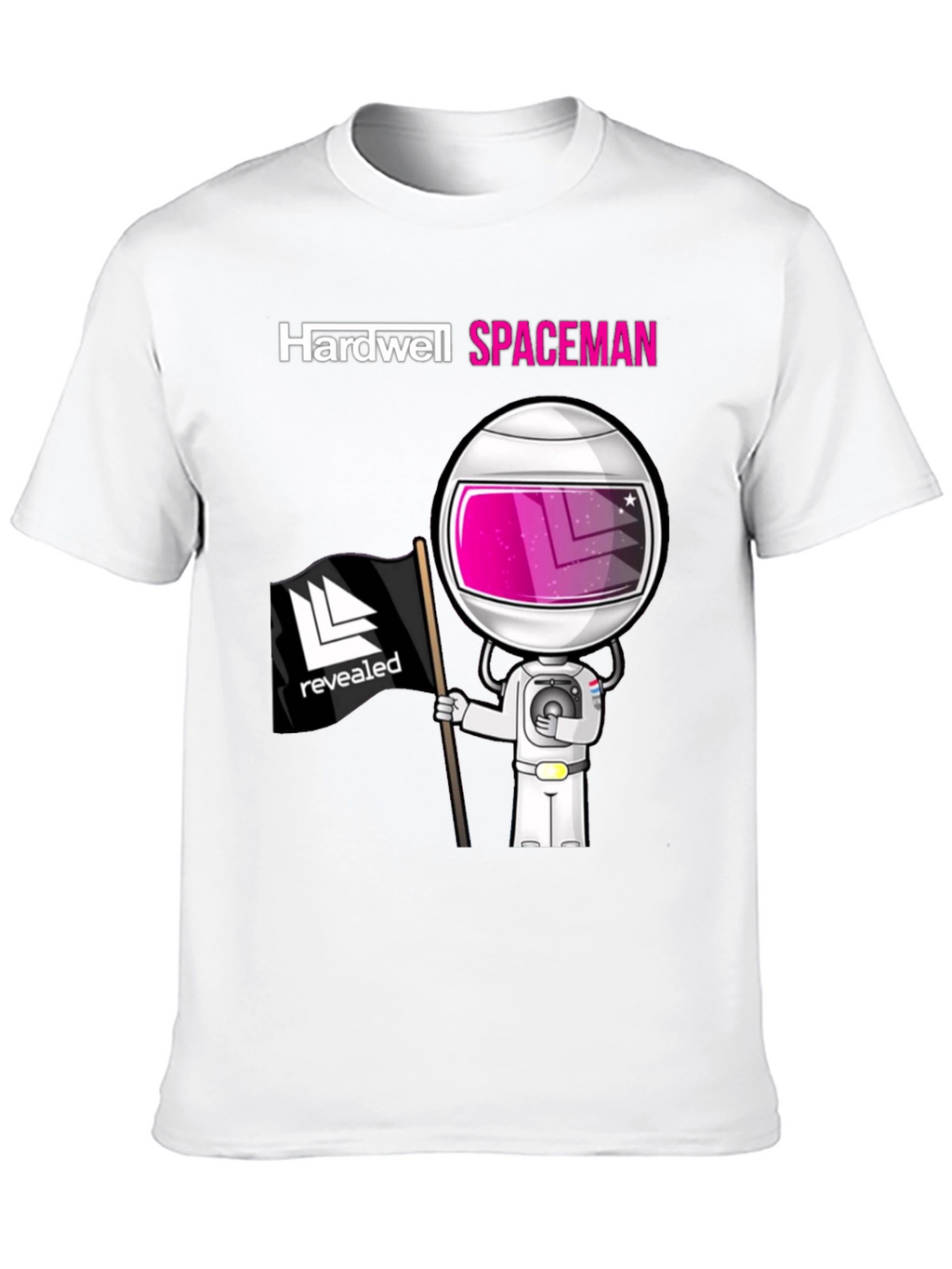Hardwell Spaceman Black T-Shirt