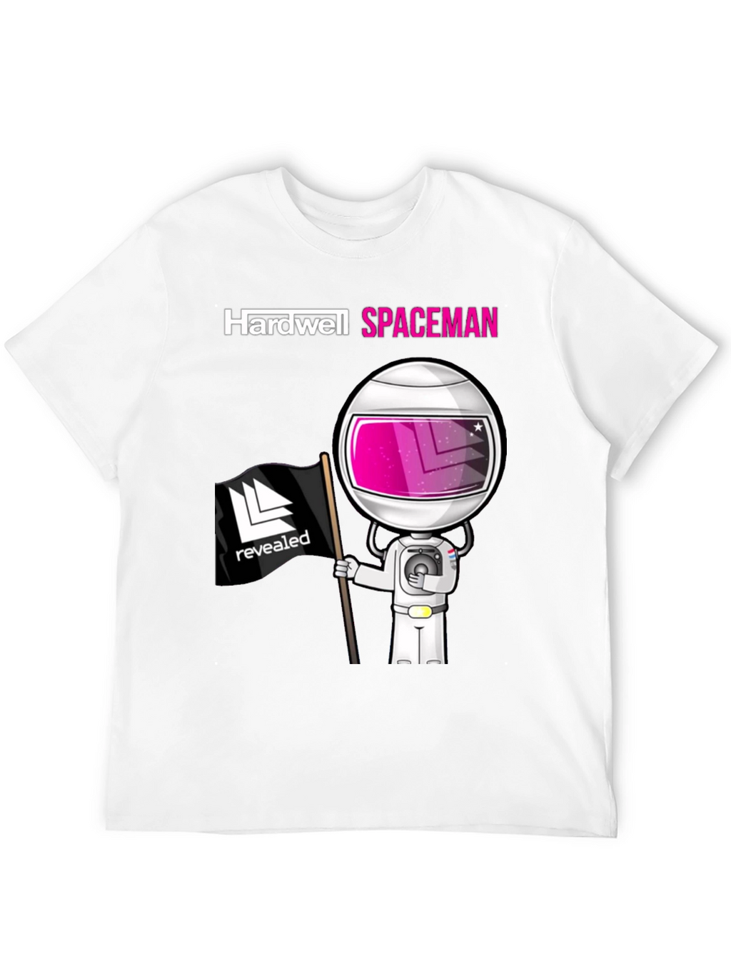 Hardwell Spaceman Black T-Shirt