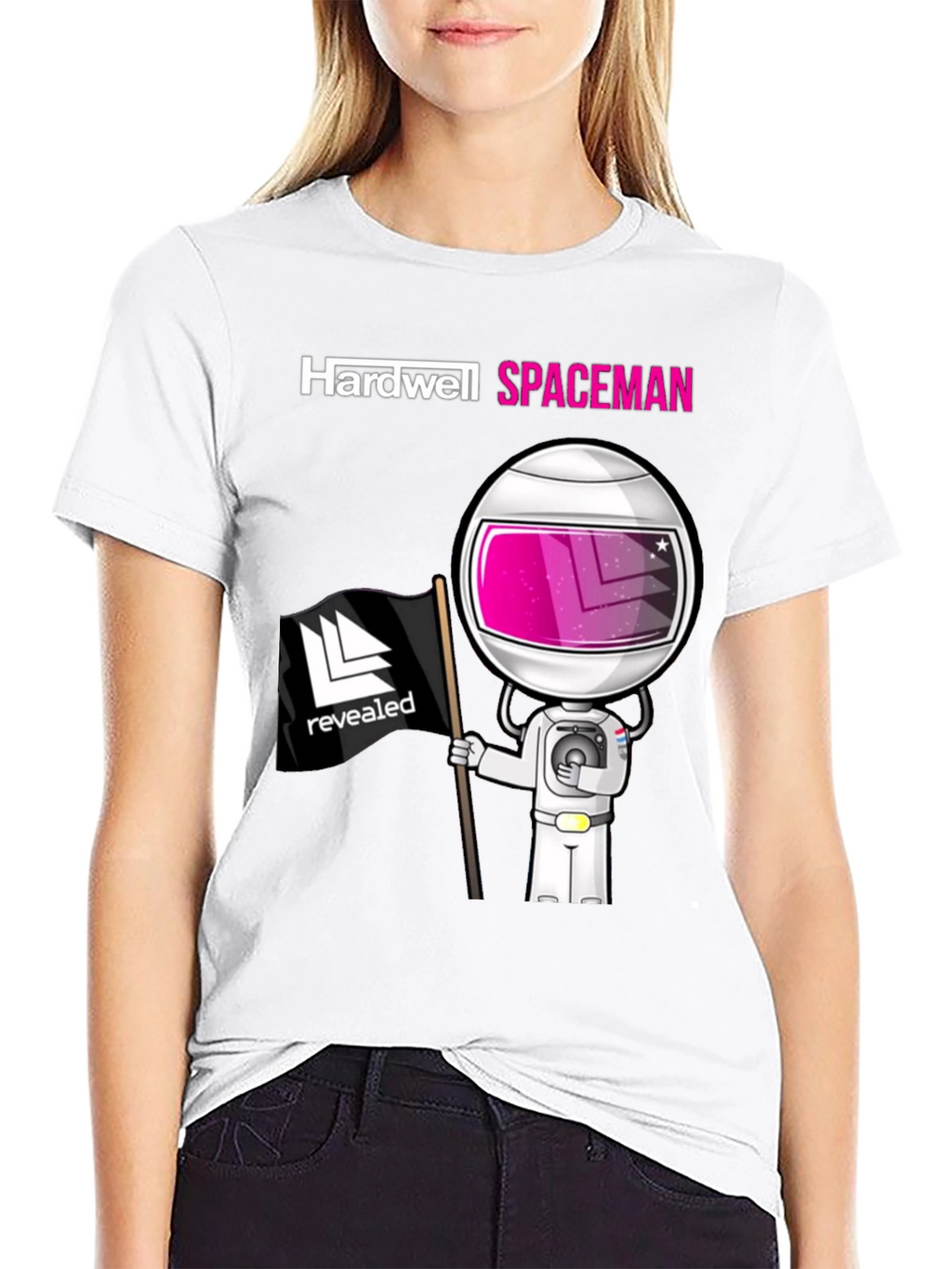 Hardwell Spaceman Black T-Shirt