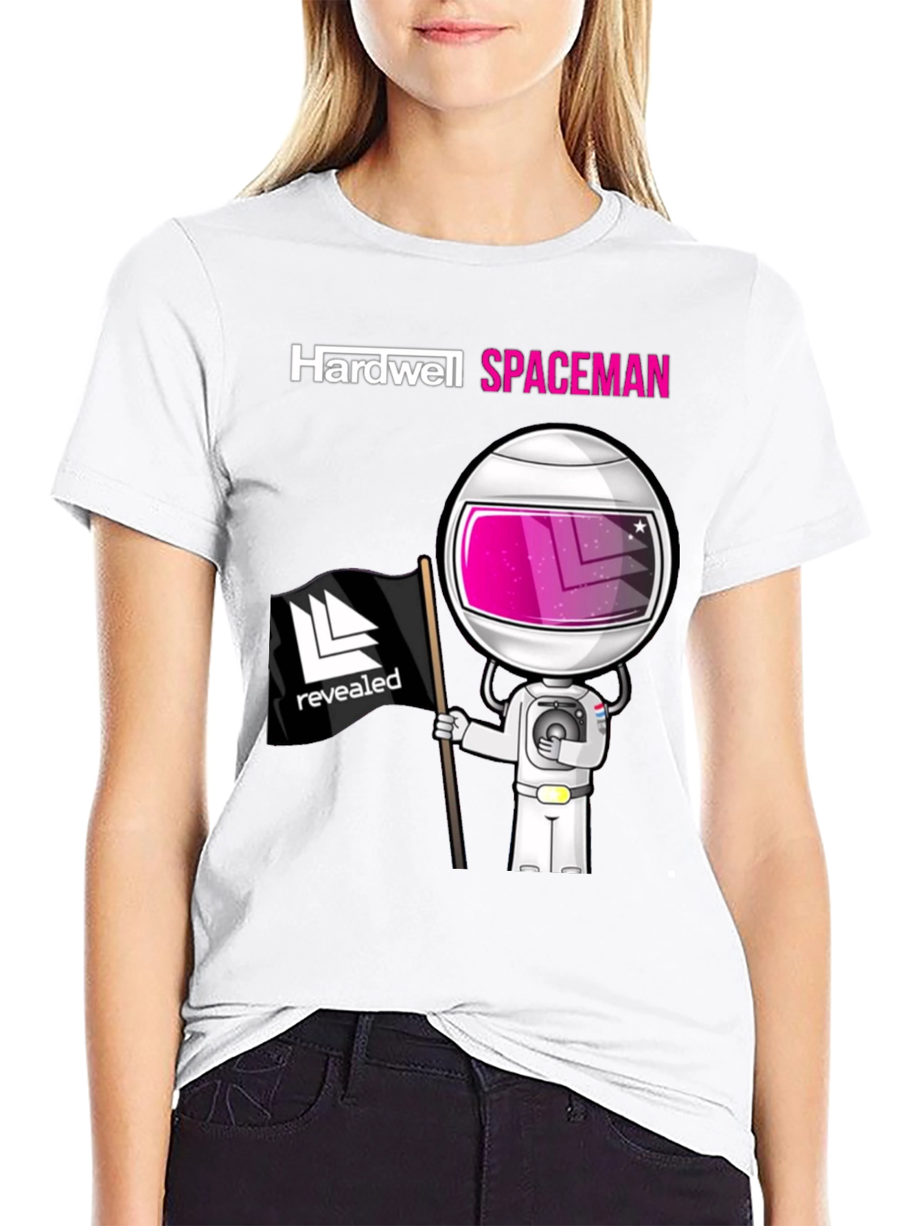 Hardwell Spaceman Black T-Shirt