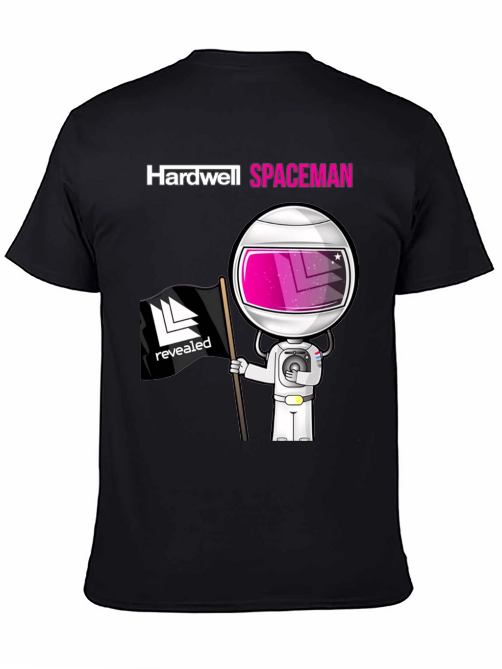 Hardwell Spaceman Black T-Shirt