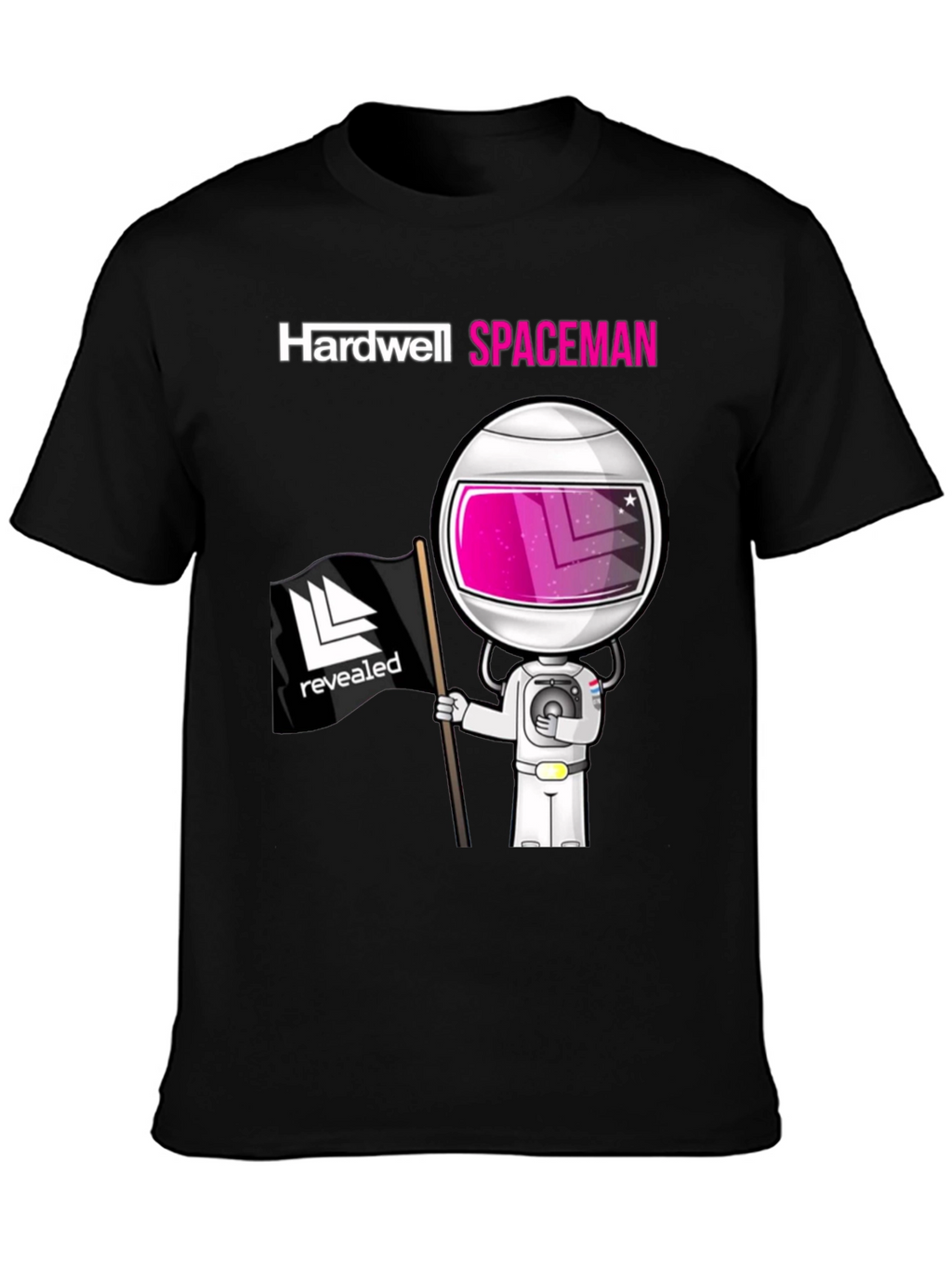 Hardwell Spaceman Black T-Shirt