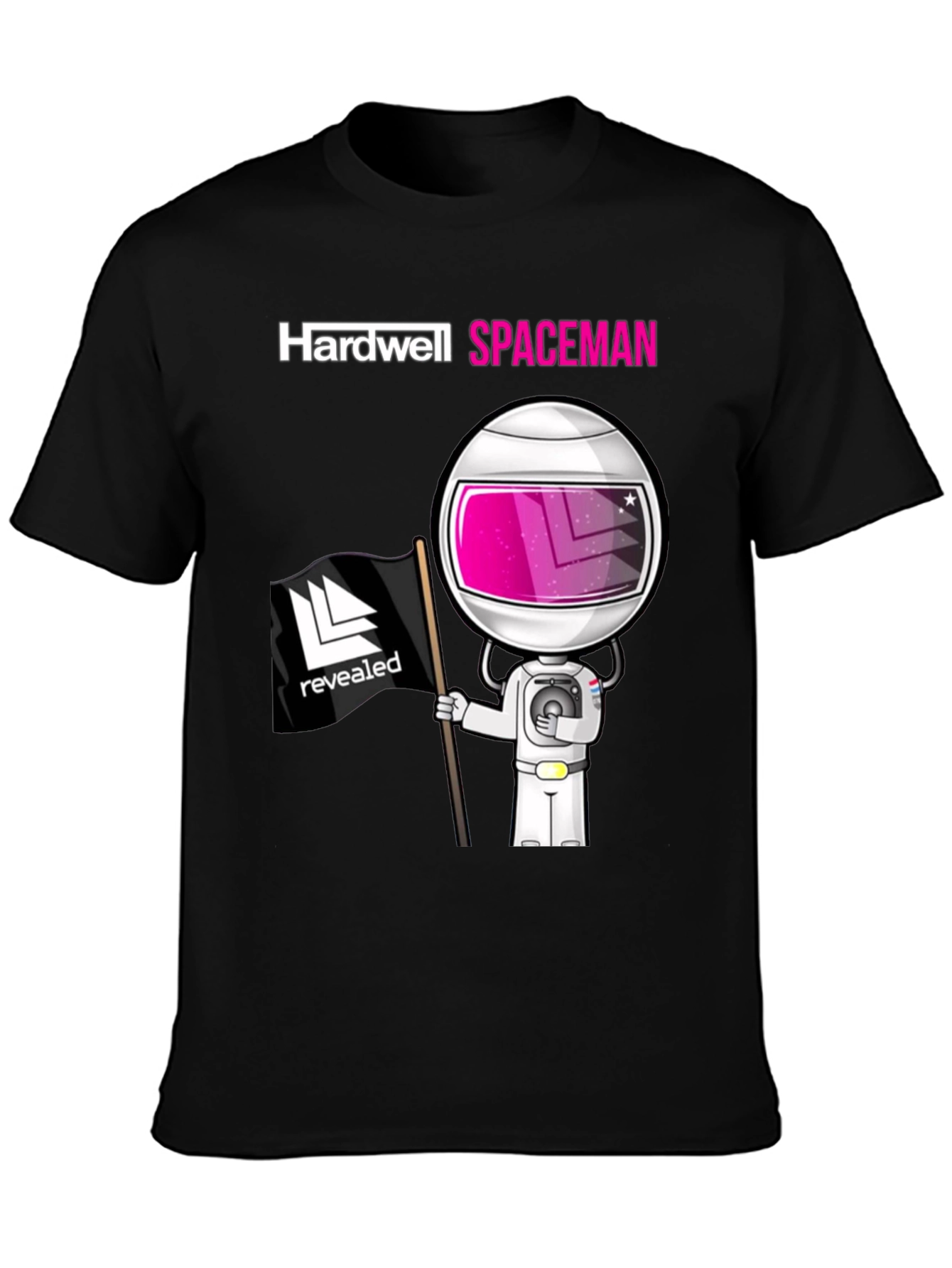 Hardwell Spaceman Black T-Shirt