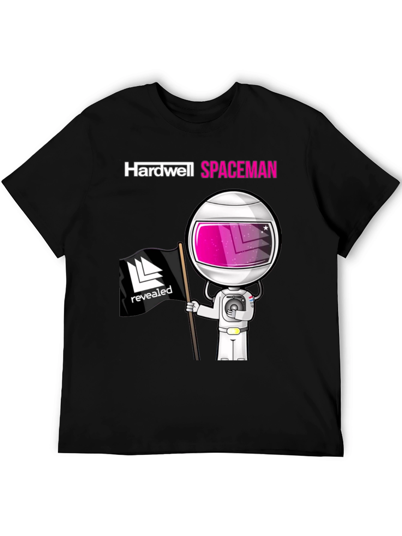 Hardwell Spaceman Black T-Shirt