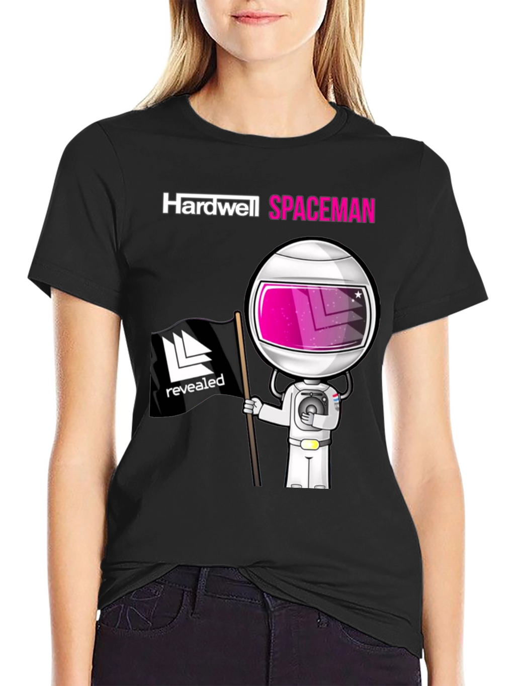 Hardwell Spaceman Black T-Shirt