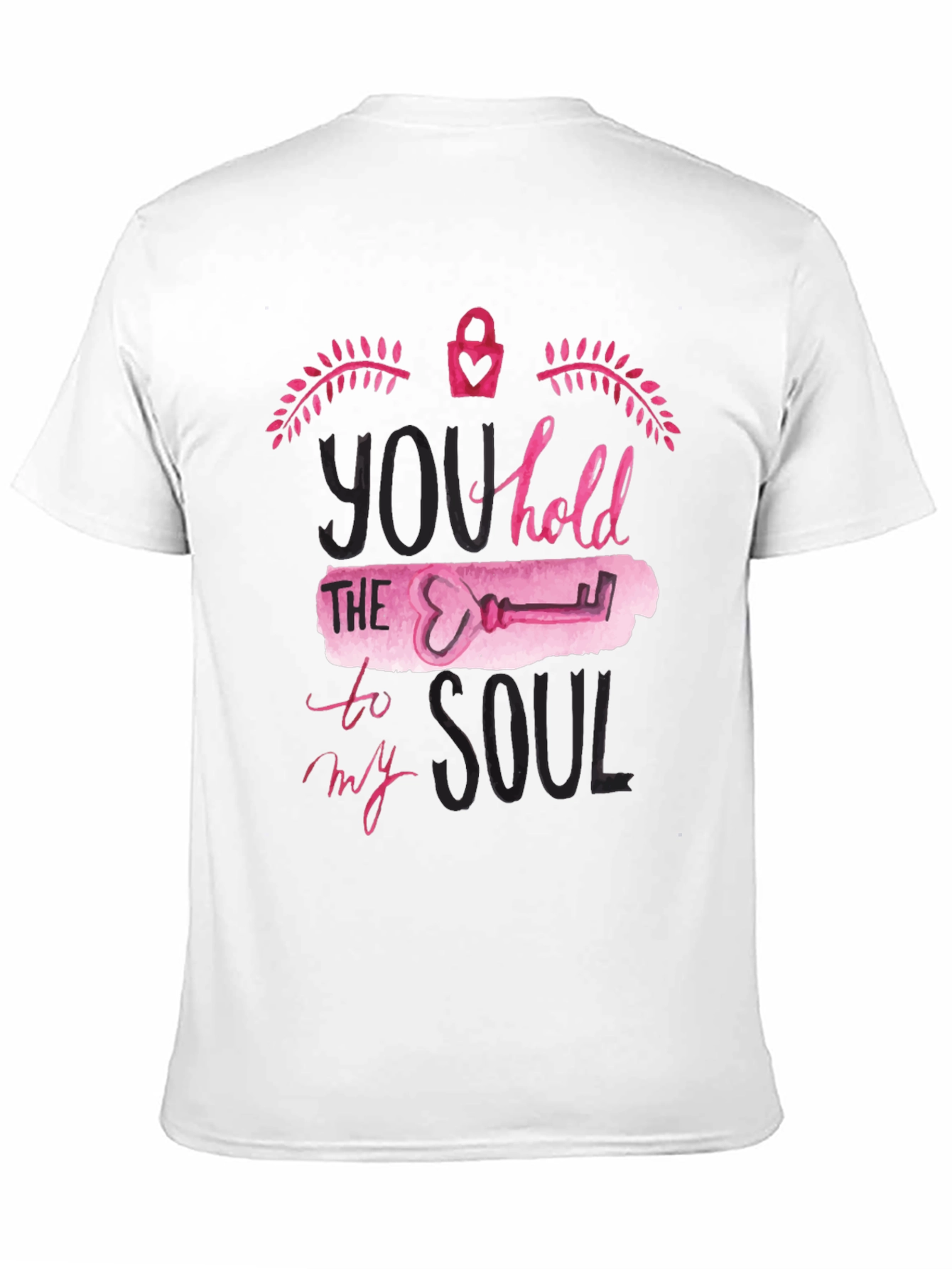 You Hold the Key T-Shirt - Romantic Graphic Tee