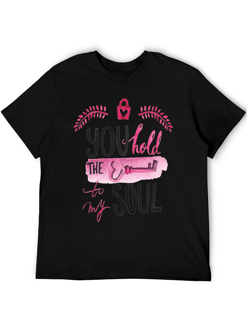 You Hold the Key T-Shirt - Romantic Graphic Tee