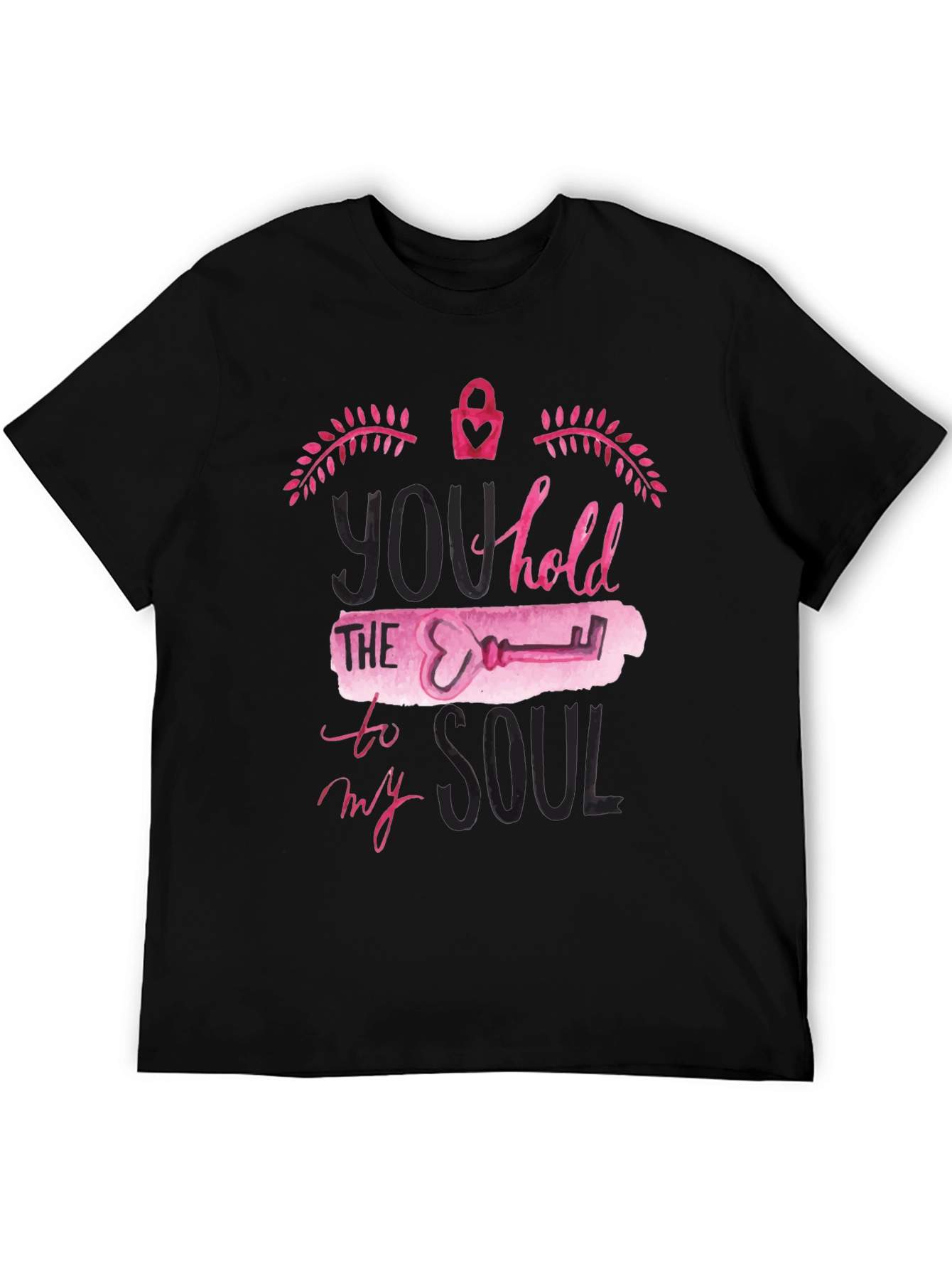 You Hold the Key T-Shirt - Romantic Graphic Tee