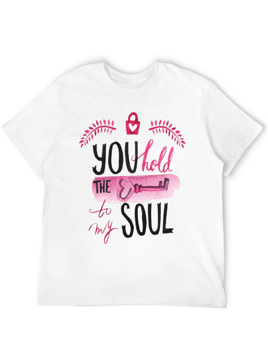 You Hold the Key T-Shirt - Romantic Graphic Tee