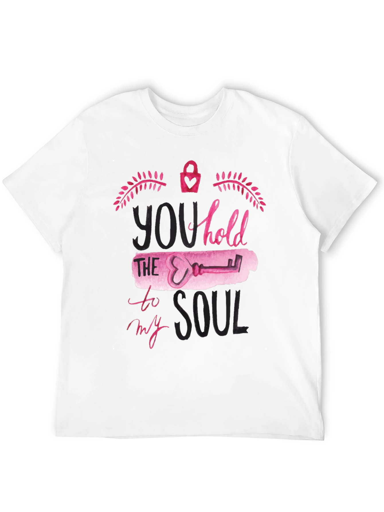 You Hold the Key T-Shirt - Romantic Graphic Tee