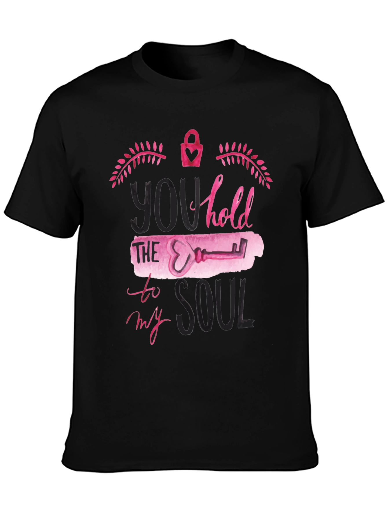 You Hold the Key T-Shirt - Romantic Graphic Tee