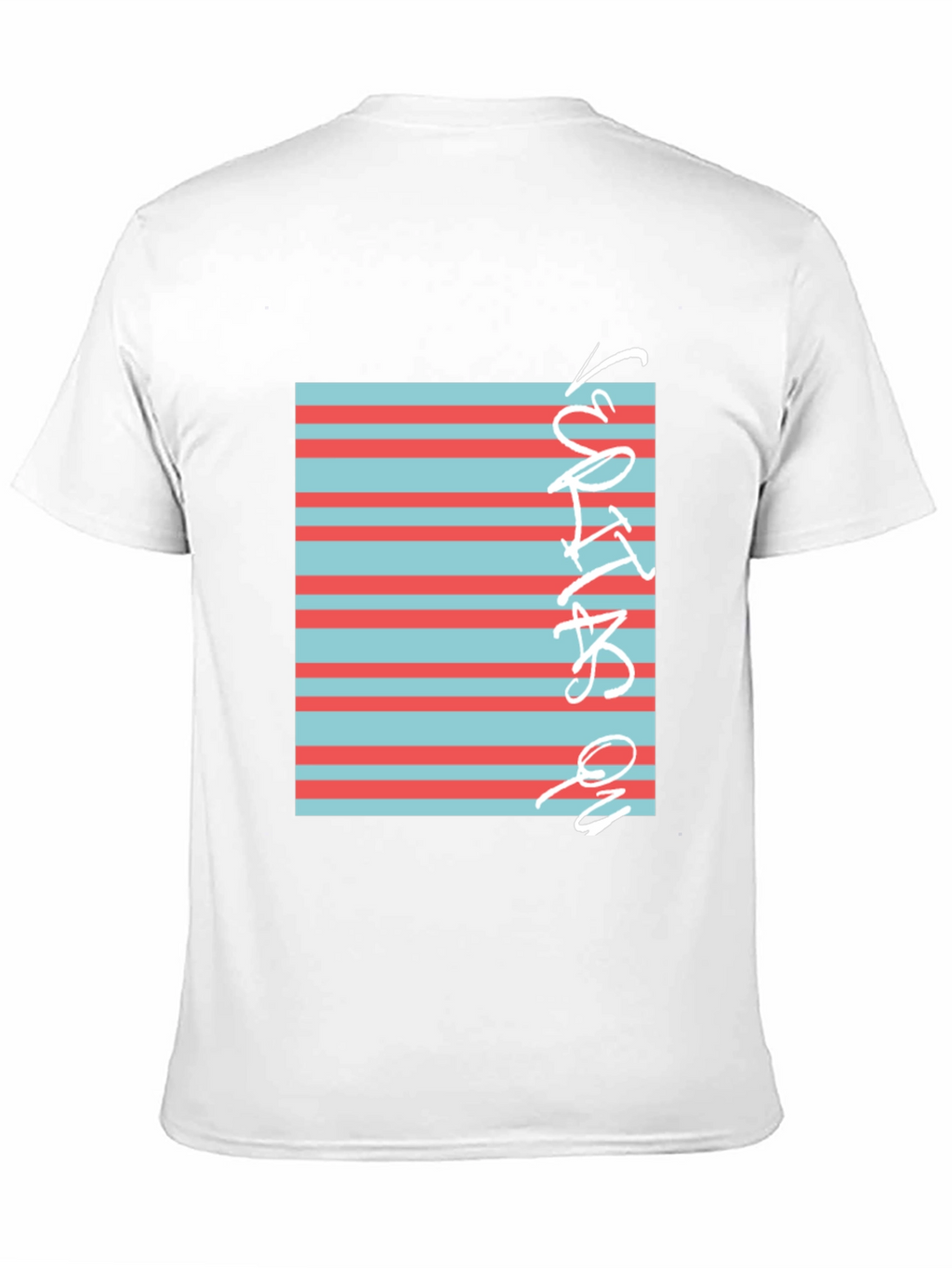 Striped Graphic Tee - Cool Casual Style