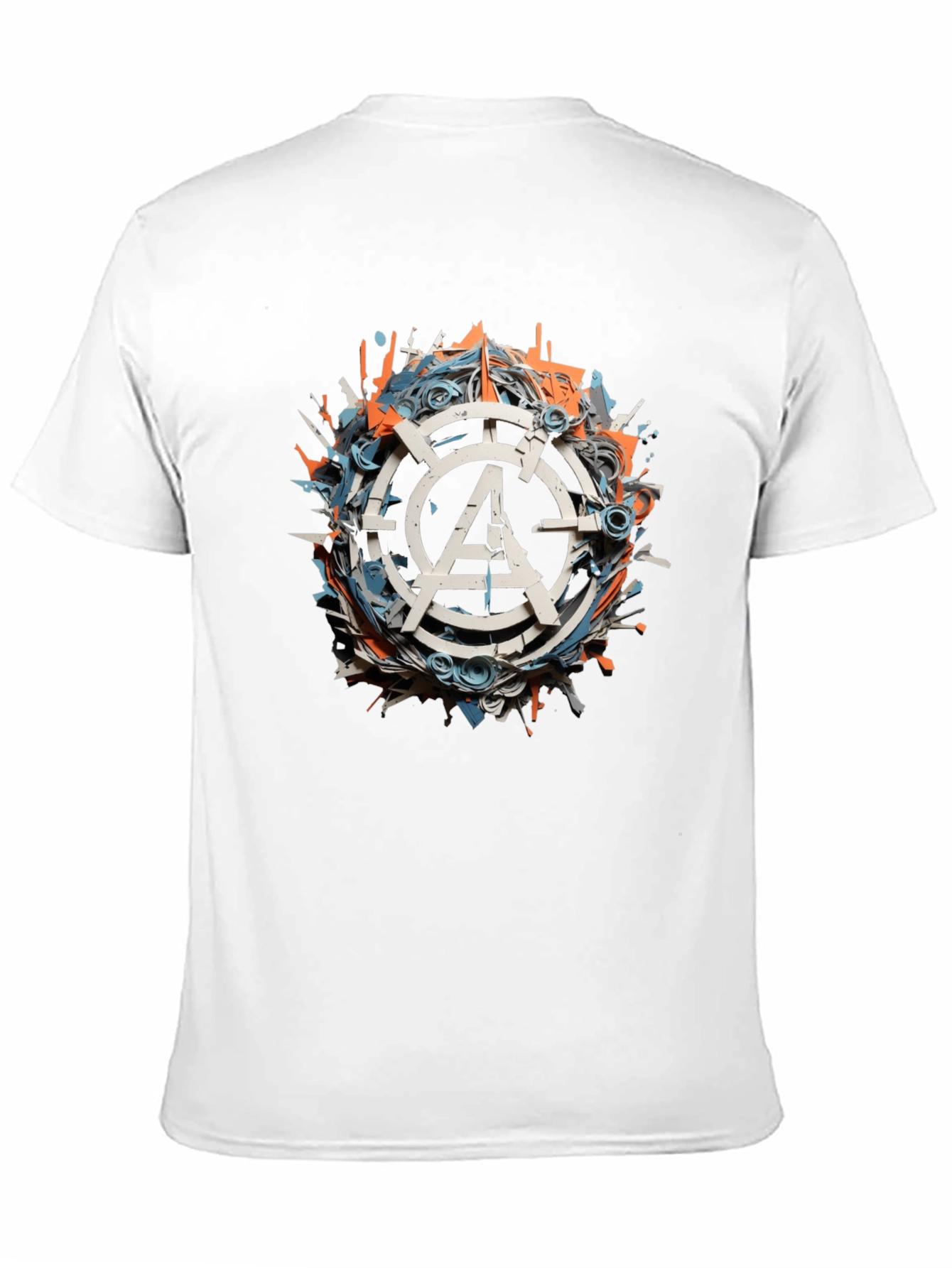 Abstract Graphic Tee - Modern Art Design