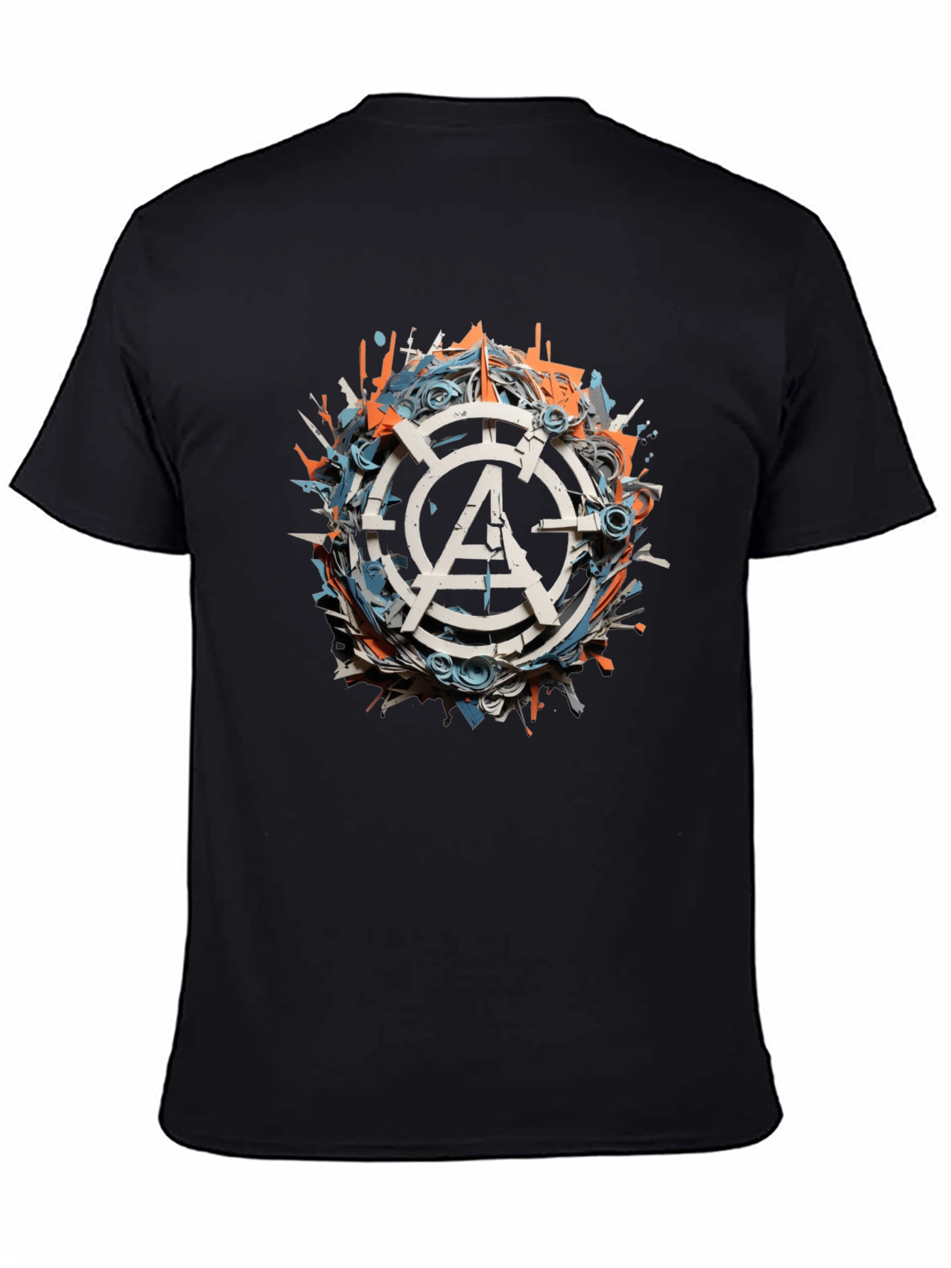 Abstract Graphic Tee - Modern Art Design