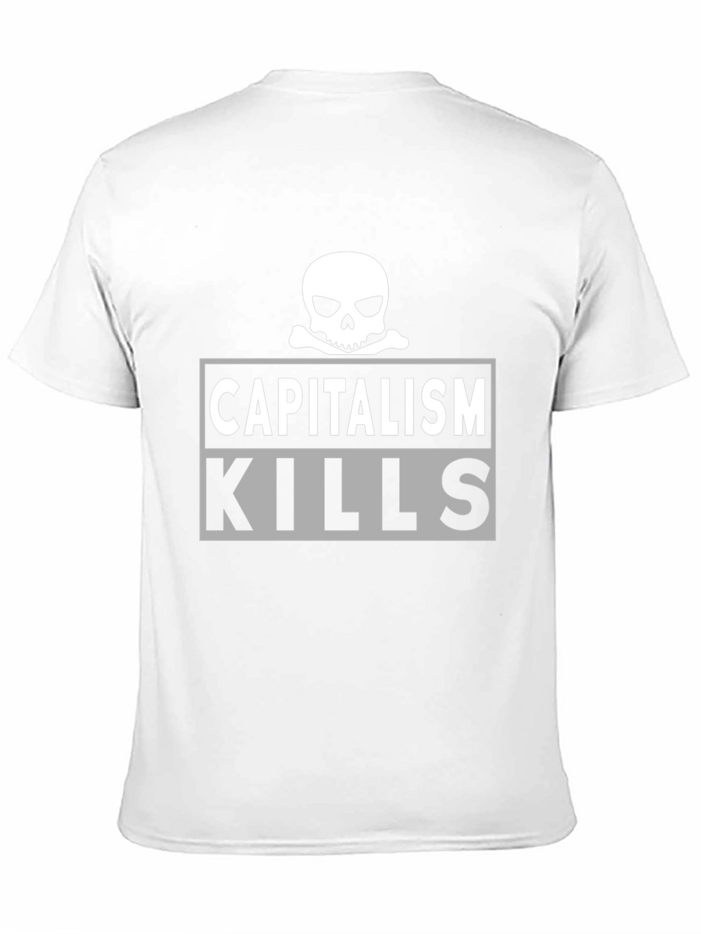 Capitalism Kills T-Shirt - Skull Graphic Tee