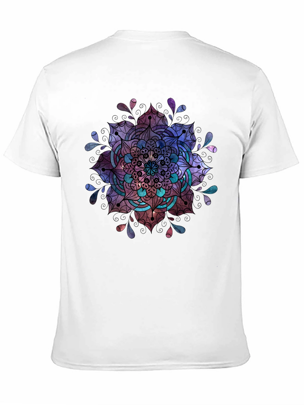 Mandala Graphic Black T-Shirt
