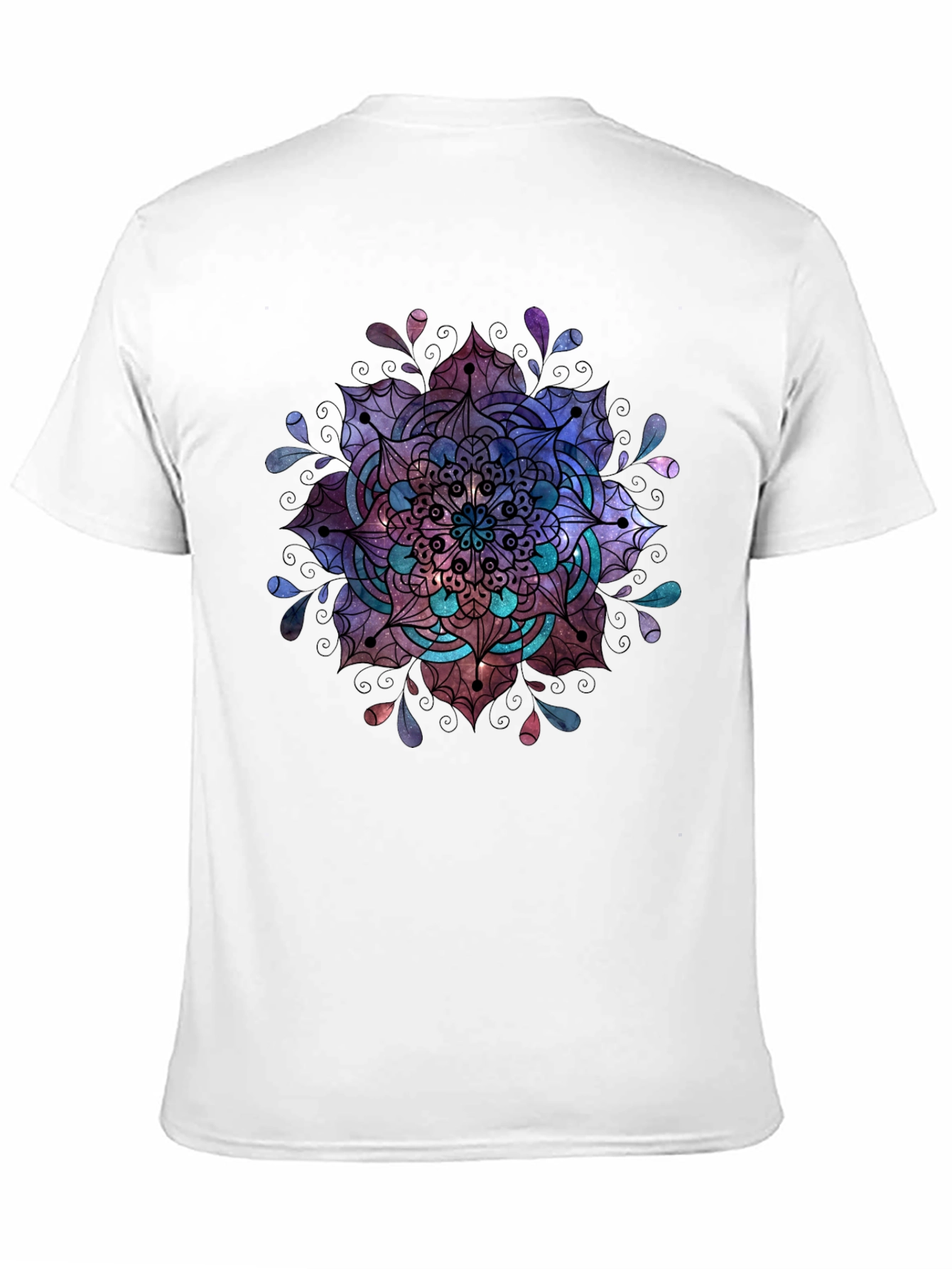 Mandala Graphic Black T-Shirt