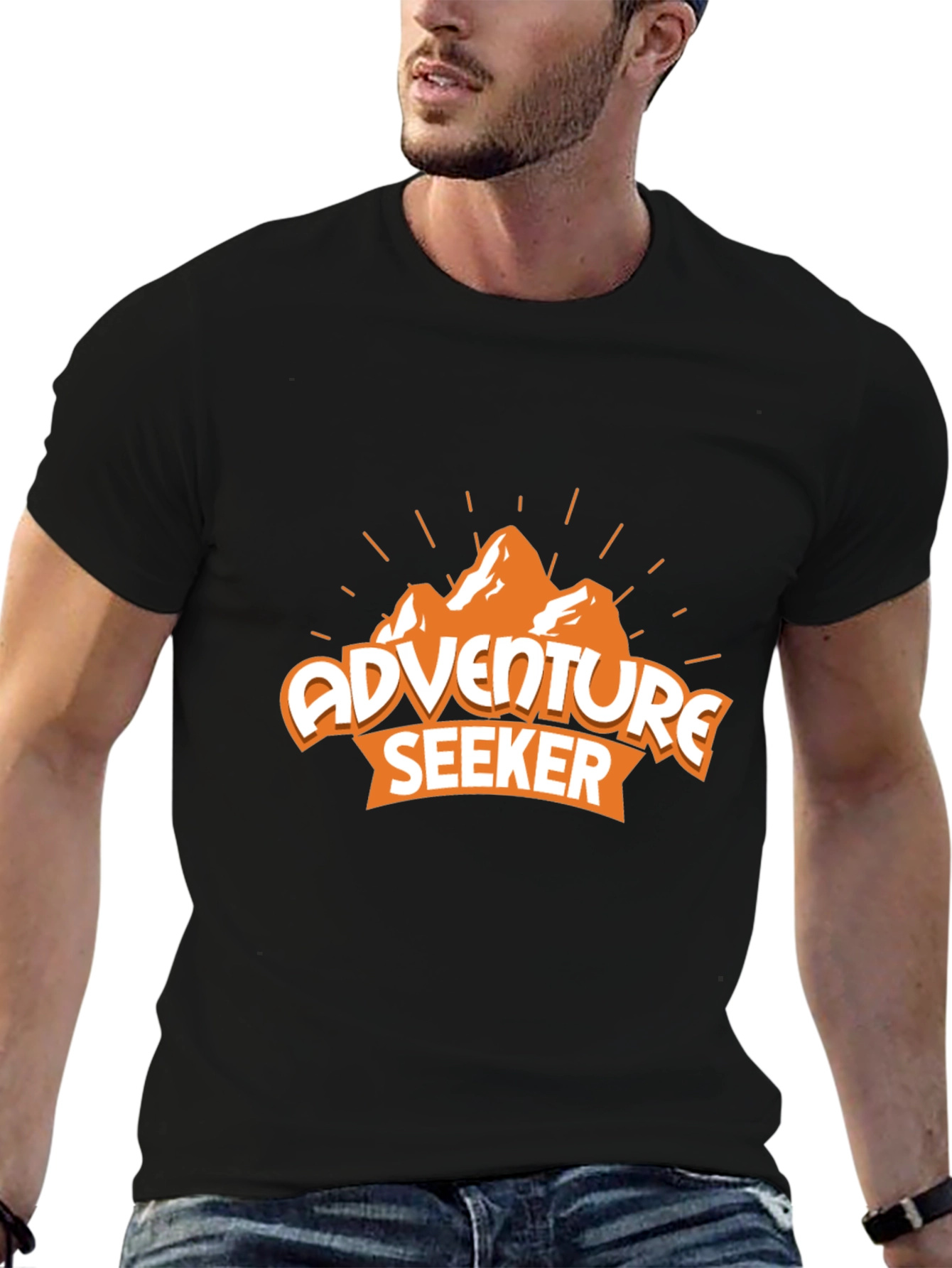 Adventure Seeker T-Shirt - Mountain Design