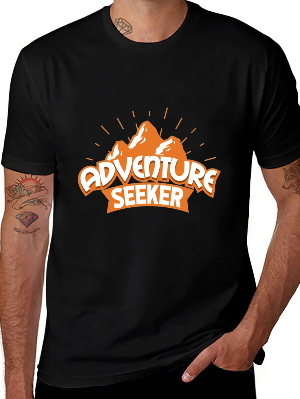 Adventure Seeker T-Shirt - Mountain Design