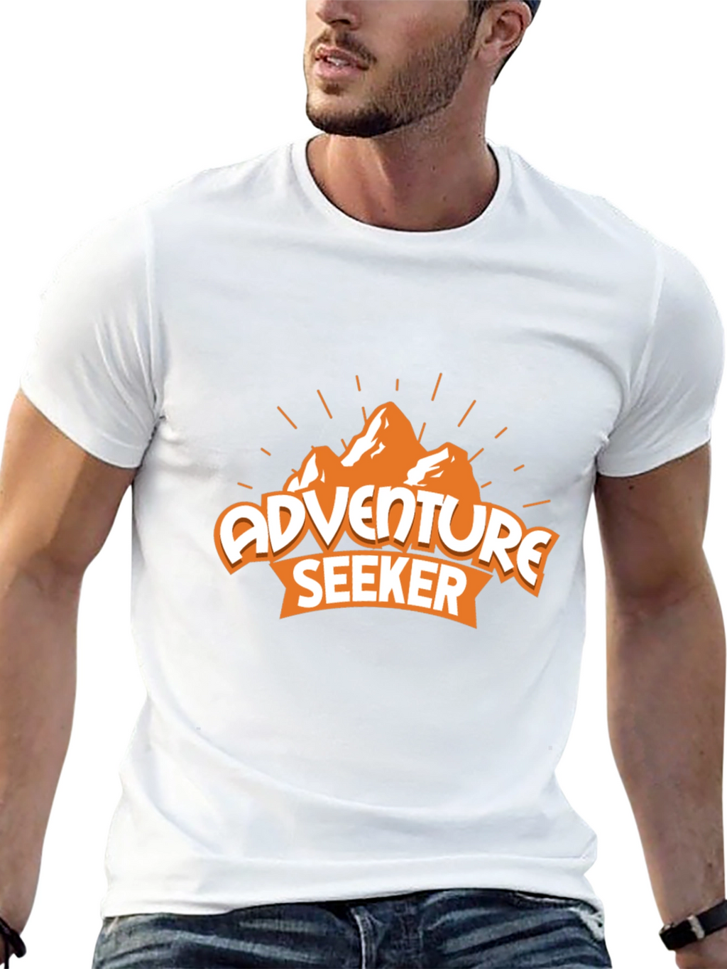 Adventure Seeker T-Shirt - Mountain Design
