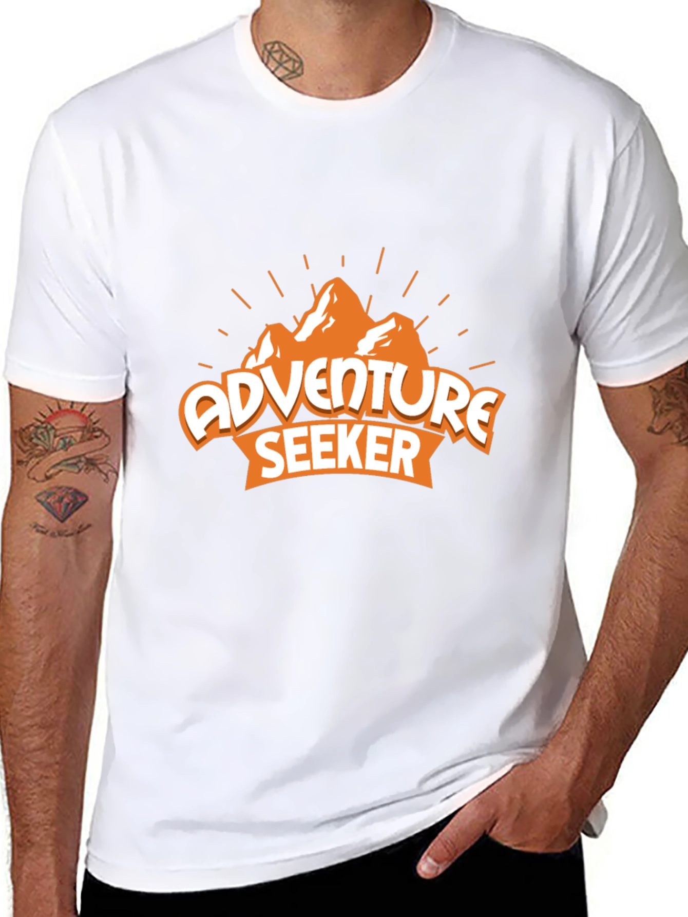 Adventure Seeker T-Shirt - Mountain Design