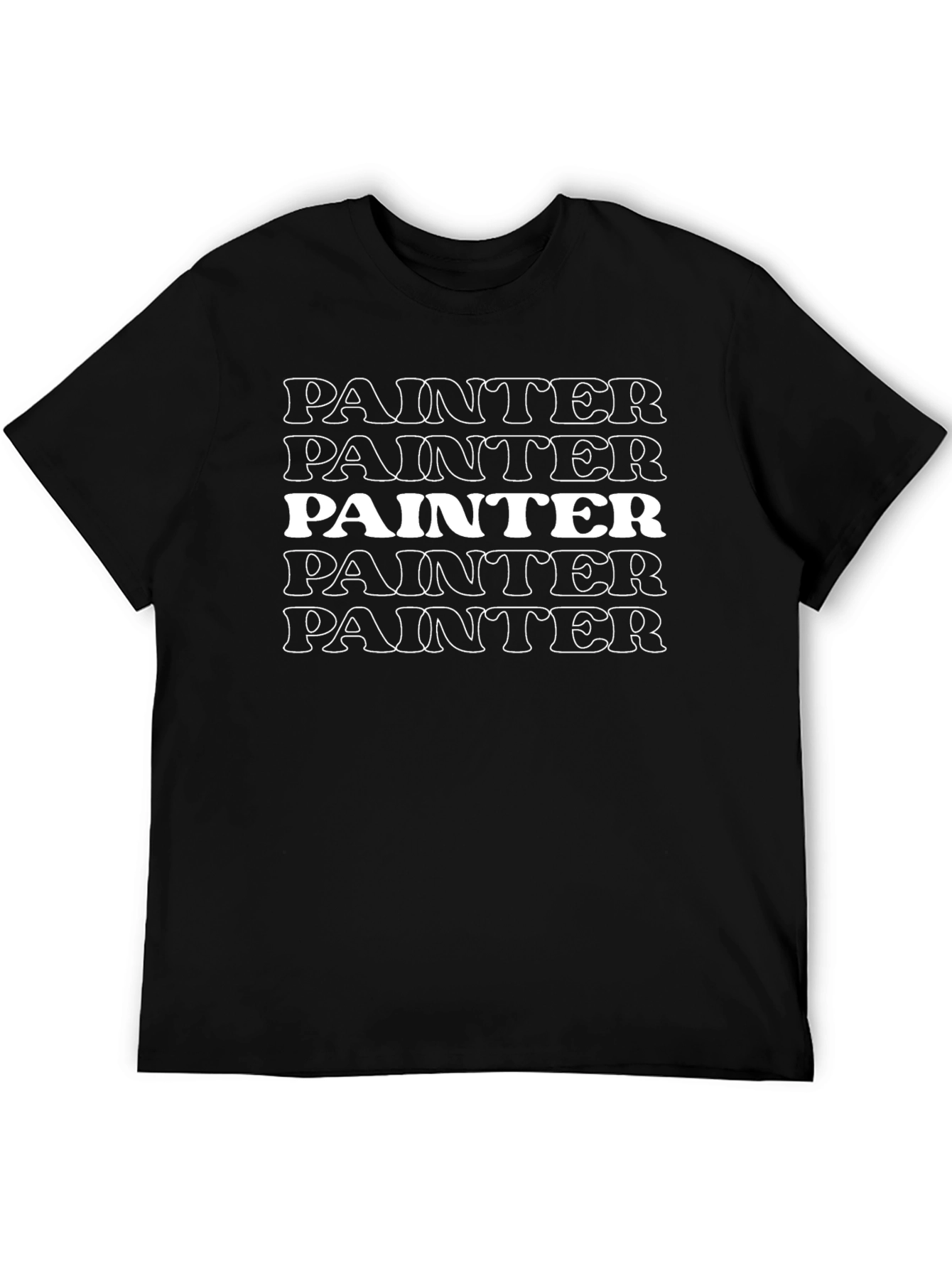Painter Graphic Tee - Artistic Expression