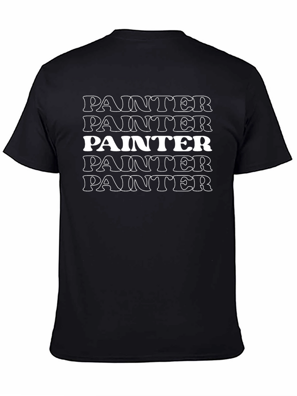 Painter Graphic Tee - Artistic Expression