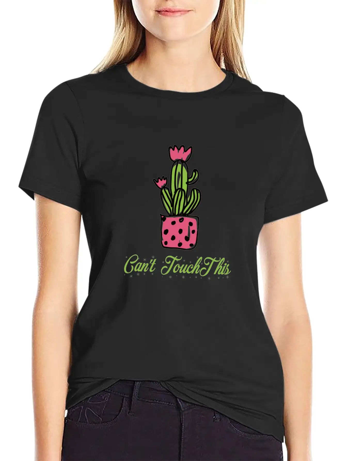 Cactus Basic Graphic T-Shirt – Daily Comfort In Soft Cotton