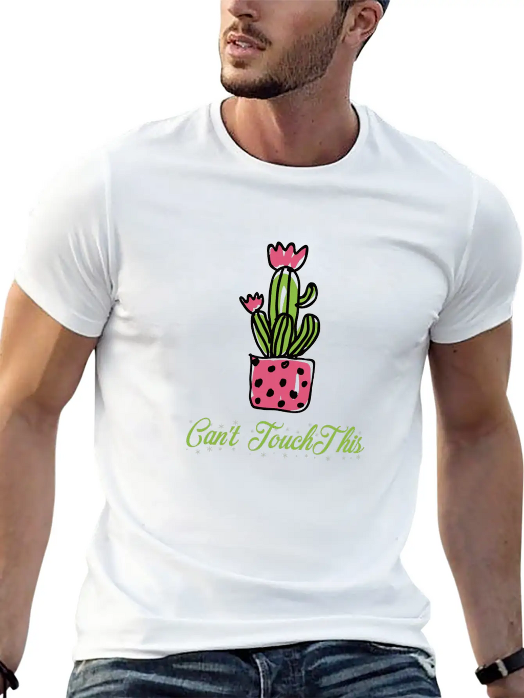 Cactus Basic Graphic T-Shirt – Daily Comfort In Soft Cotton
