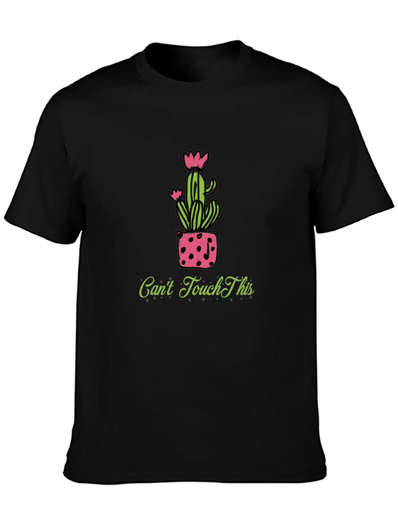 Cactus Basic Graphic T-Shirt – Daily Comfort In Soft Cotton