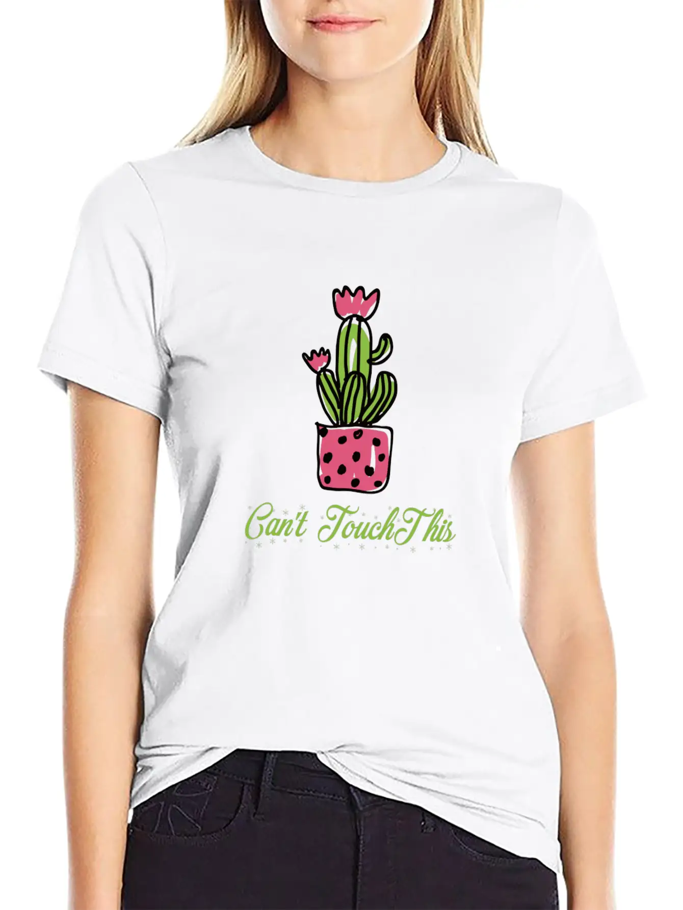 Cactus Basic Graphic T-Shirt – Daily Comfort In Soft Cotton