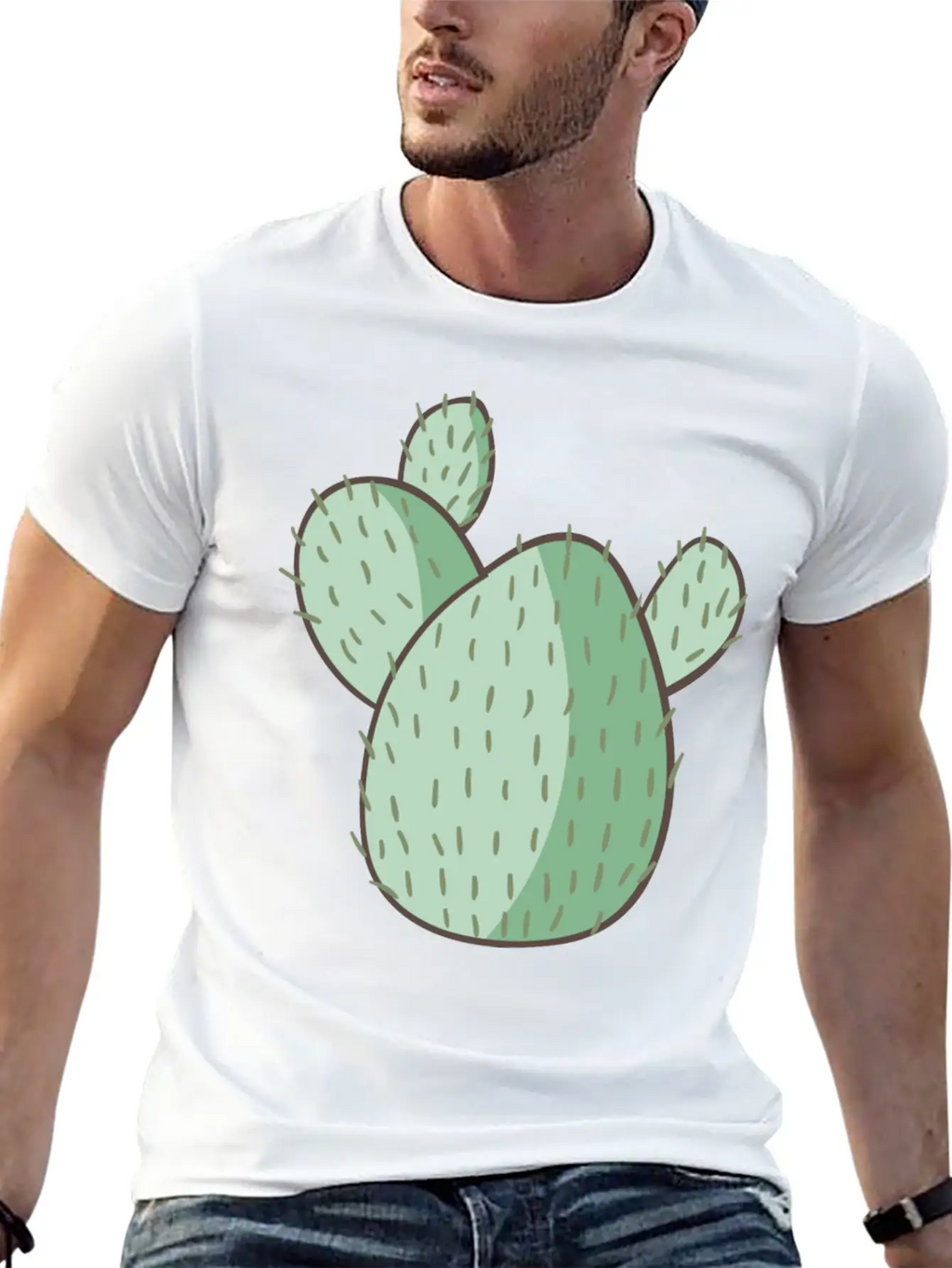 Cactus Classic Cotton Tee – Unisex Comfort For Any Season