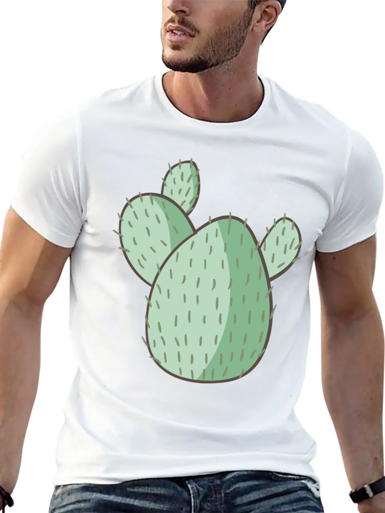 Cactus Classic Cotton Tee – Unisex Comfort For Any Season