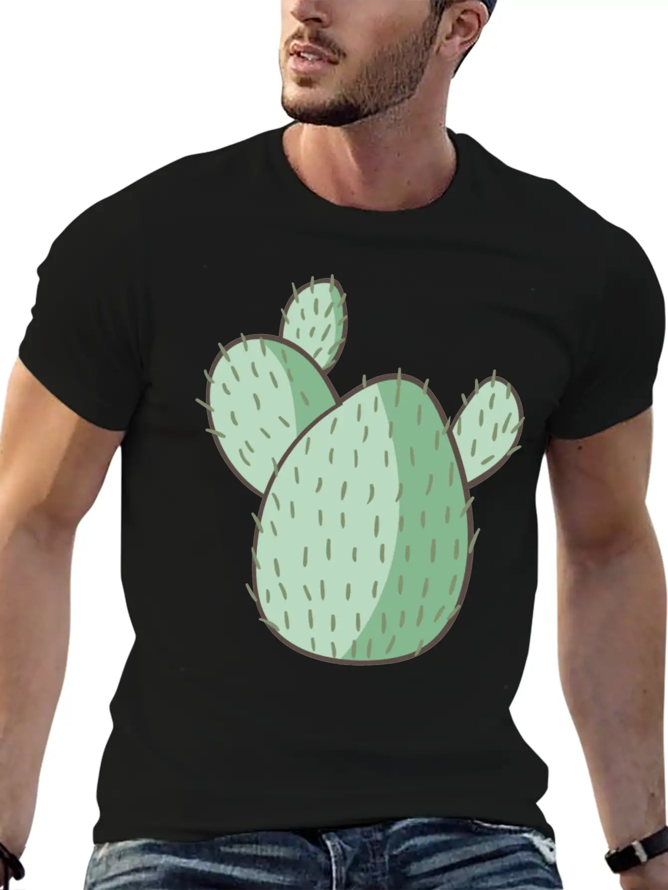 Cactus Classic Cotton Tee – Unisex Comfort For Any Season